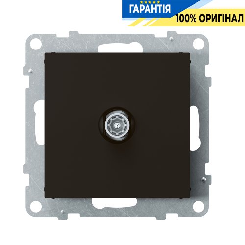 Розетка TV «зірка» Legrand Suno 721464 чорний