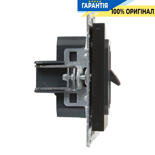 Розетка аудіо для динаміків Legrand Suno 721492 чорний