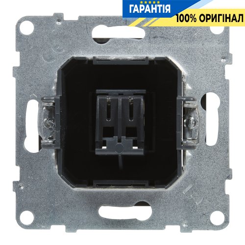 Розетка аудіо для динаміків Legrand Suno 721492 чорний