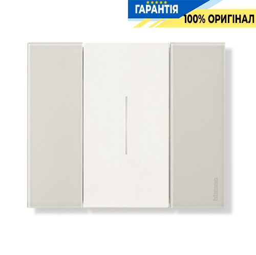 Декоративная рамка Bticino Living Now (2-модуля), цвет лёд KA4802DW