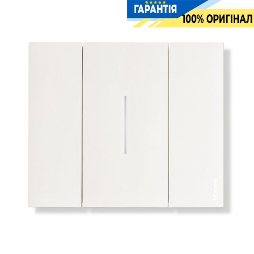 Декоративная рамка Bticino Living Now (2-модуля), цвет белый KA4802KW
