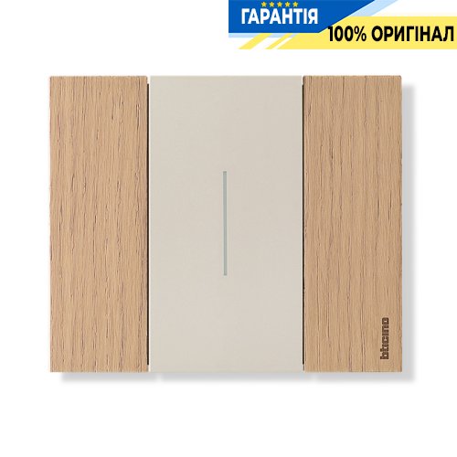 Декоративная рамка Bticino Living Now (2-модуля), цвет дуб KA4802LM