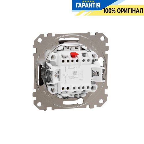 Переключатель с подсветкой 1-кл Schneider Electric «Sedna Elements» SDD181106L (цвет - венге)