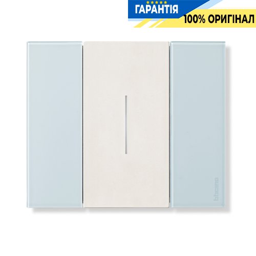 Декоративная рамка Bticino Living Now (2 модуля), цвет небо KA4802DA