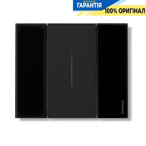 Декоративна рамка Bticino Living Now (2 модулі), колір ніч KA4802DG