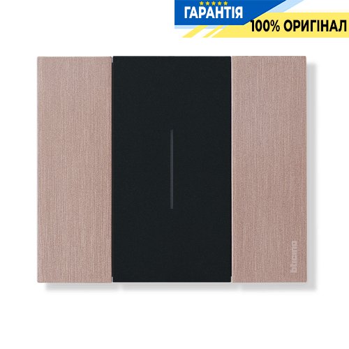 Декоративна рамка Bticino Living Now (2 модулі), колір мідь KA4802ZM