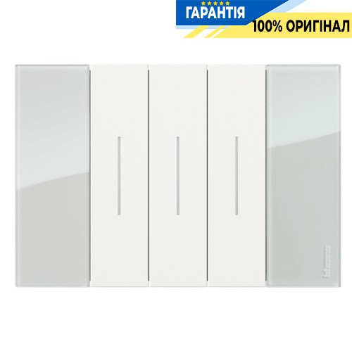 Декоративная рамка Bticino Living Now (3 модуля), цвет небо KA4803DA