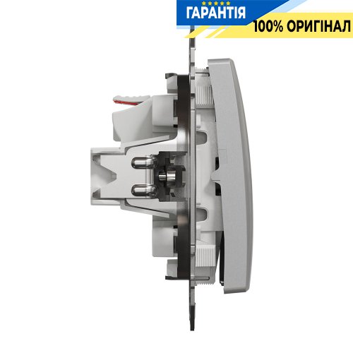 Выключатель 2-кл Schneider Electric «Sedna Design» SDD113105 (цвет - алюминий)
