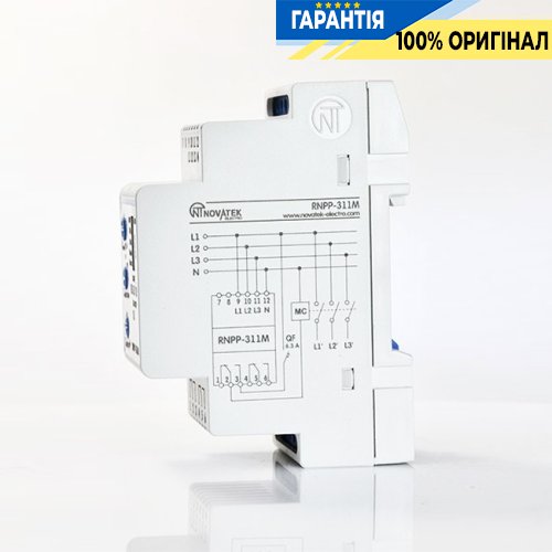 Реле контроля фаз РНПП-311М Novatek (Новатек)