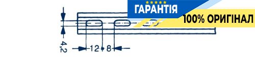 Перфорированная DIN-рейка 15 мм L-200см Conta-Clip cc2092.0