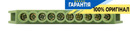 Шина нулевая в изолированном корпусе универсальная зеленая E.NEXT p0650021