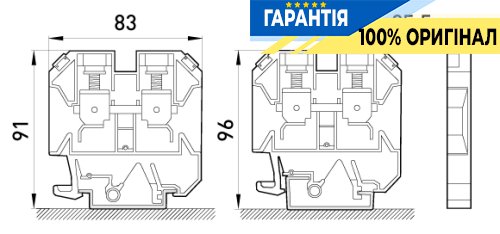 Колодка клеммная наборная с крышкой на DIN-рейку E.NEXT p049009