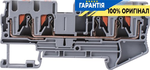 Колодка клемна набірна на DIN-рейку, 4 контакти, E.NEXT s070011