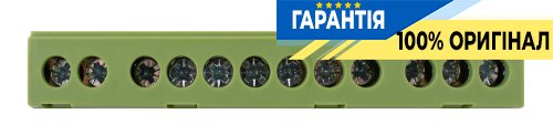 Шина нулевая E.NEXT зеленая, в изол. корпусе, на DIN-рейке e.bsi.pro.1.12 p0650015
