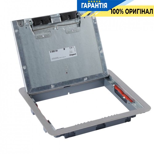 Крышка нержавеющая сталь для напольной коробки стандартное исполнение Legrand 88004