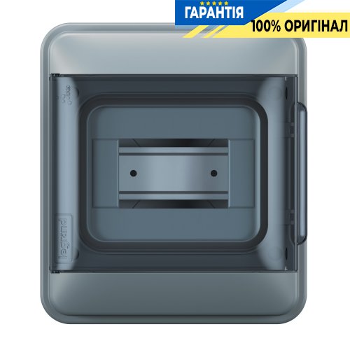 Legrand Plexo S Щиток розподільний пластиковий IP65, 6 модулів, з клемами N+Pe, 601886