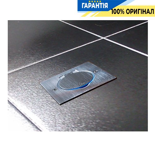 Legrand 89700 Розетка напольная, нержавеющий металл, квадрат, 1 место на 2 модуля