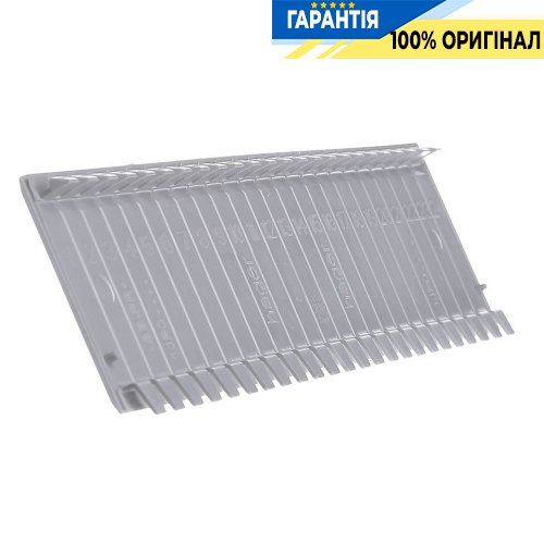 Полоса-заглушка Hager VZ415 серая для щитов, 12 модулей