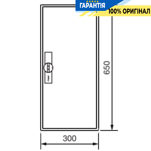 Щит пустой накладного монтажа Hager Univers FWB41D