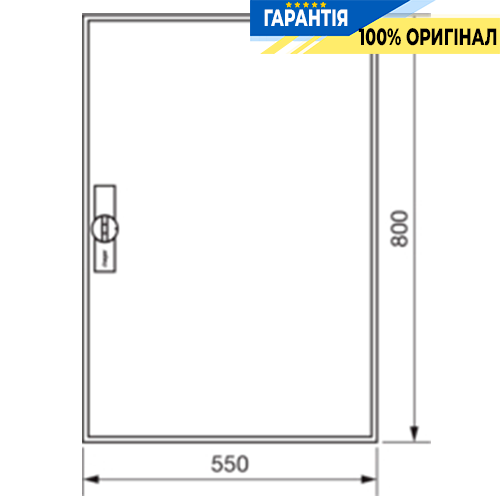 Щит накладного монтажу Univers FWB52D IP44/II, порожній