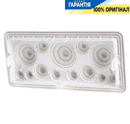 Заглушка для корпусу з кабельними вводами зверху/знизу, IP44/54 Hager FZ425