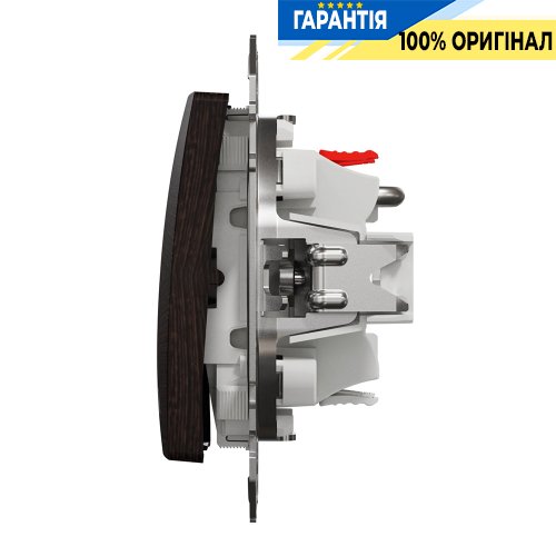 Кнопочный выключатель для жалюзи 2-кл Schneider Electric «Sedna Elements» SDD181114 (цвет - венге)