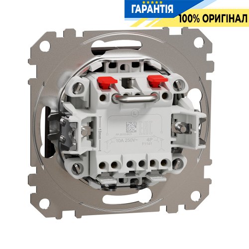 Кнопочный выключатель для жалюзи 2-кл Schneider Electric «Sedna Elements» SDD181114 (цвет - венге)