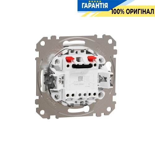 Выключатель для жалюзи 2-кл Schneider Electric «Sedna Design» SDD111104 (цвет - белый)