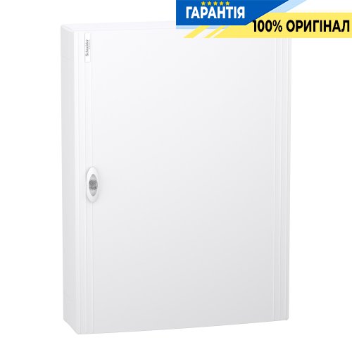 Щит распределительный навесной Schneider Electric PrismaSeT XS, 4 ряда по 24 модуля, белые двери, LVSXQ424