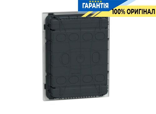 Розподільний щит врізний, 2 ряди по 13 модулів, білі двері, PrismaSeT XS, SE LVSXN213