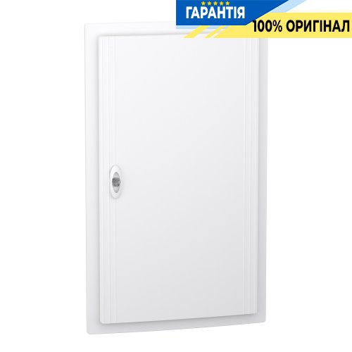 Розподільний щит врізний, 4 ряди по 18 модулів, білі двері, PrismaSeT XS, SE LVSXN418