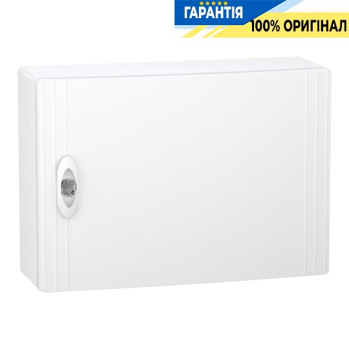 Щит розподільний навісний, 18 модулів, 1 ряд, білі двері, PrismaSeT XS, Schneider Electric LVSXQ118