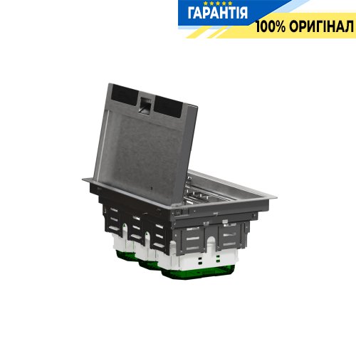 Лючок підлоговий металевий 6 модулів (L) Schneider Electric Unica System+ SE INS52123