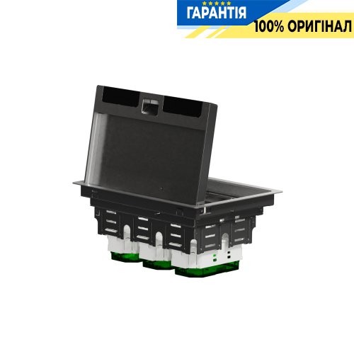 Лючок підлоговий металевий 6 модулів (L) Schneider Electric Unica System+ SE INS52123