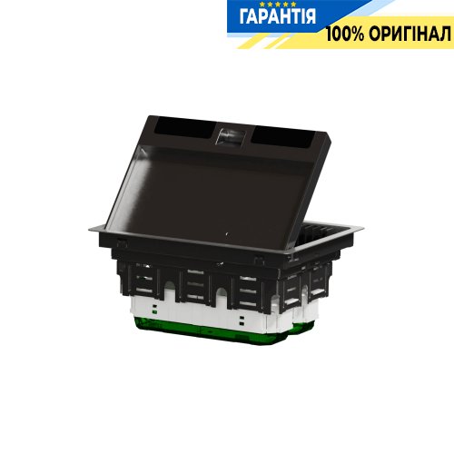 Напільний лючок металевий, 8 модулів (L), Unica System+ SE INS52125