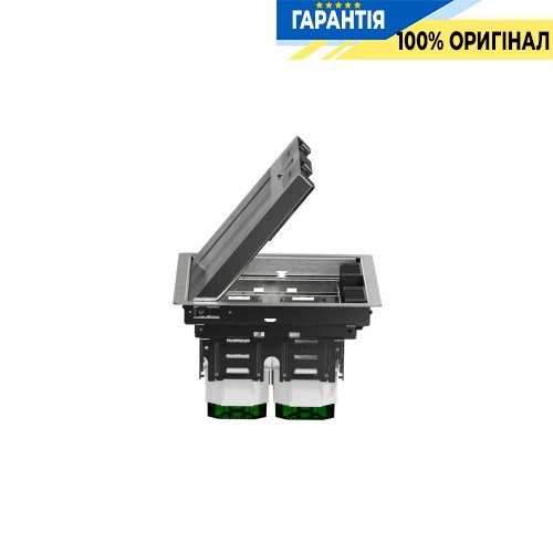 Напільний лючок металевий, 8 модулів (L), Unica System+ SE INS52125