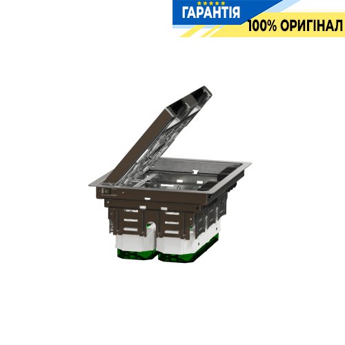 Напільний лючок металевий, 8 модулів (L), Unica System+ SE INS52125