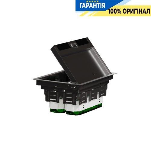 Напільний лючок металевий, 8 модулів (L), Unica System+ SE INS52125