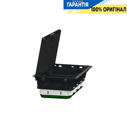 Підлоговий лючок, пластиковий, 12 модулів (XL), Unica System+ SE INS52126
