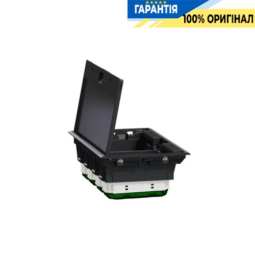 Підлоговий лючок, пластиковий, 12 модулів (XL), Unica System+ SE INS52126