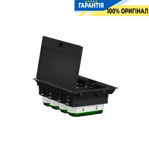 Підлоговий лючок, пластиковий, 12 модулів (XL), Unica System+ SE INS52126