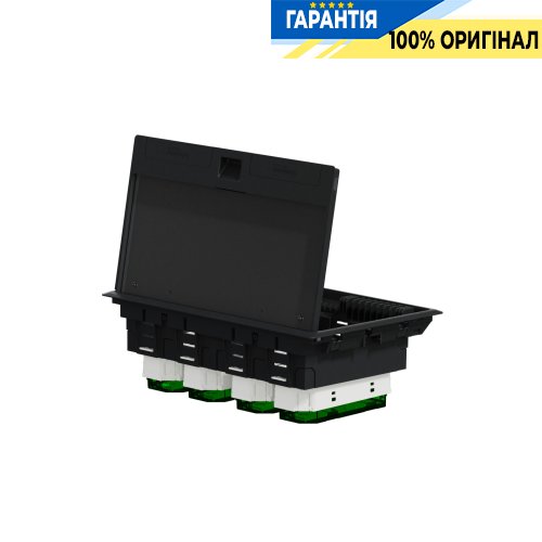 Підлоговий лючок, пластиковий, 12 модулів (XL), Unica System+ SE INS52126