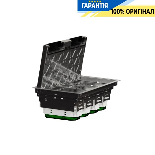 Напільний лючок, металевий, 12 модулів (XL), Unica System+ Schneider Electric INS52127