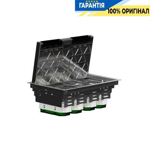 Напільний лючок, металевий, 12 модулів (XL), Unica System+ Schneider Electric INS52127