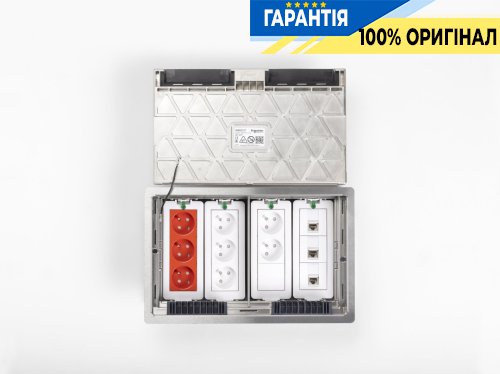 Напільний лючок, металевий, 12 модулів (XL), Unica System+ Schneider Electric INS52127