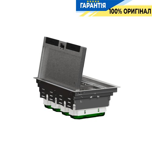 Напільний лючок, металевий, 12 модулів (XL), Unica System+ Schneider Electric INS52127