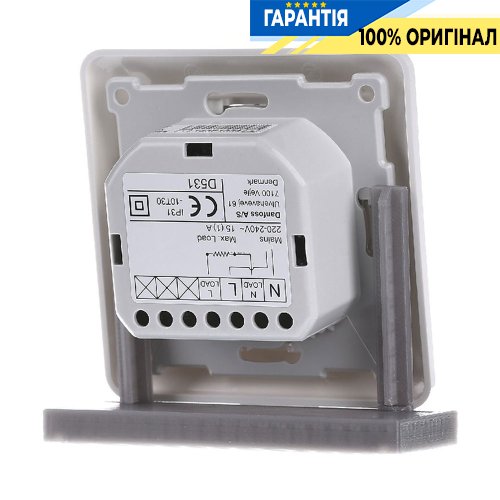 Терморегулятор Devi Devireg 531 з датчиком повітря, 5-35 °C, 15А, 140F1034