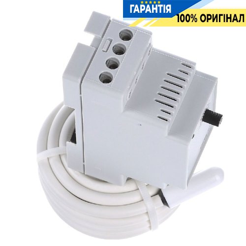 Терморегулятор Devi Devireg 330, 16 A, +60…+160°C, DIN, з датчиком підлоги, 140F1073