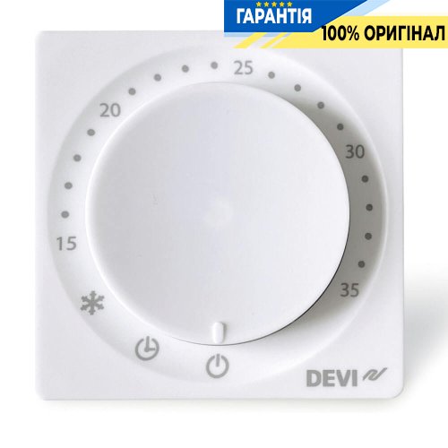 Терморегулятор для теплого пола Devi DEVIreg™ 140F1161 Room Bluetooth, белый