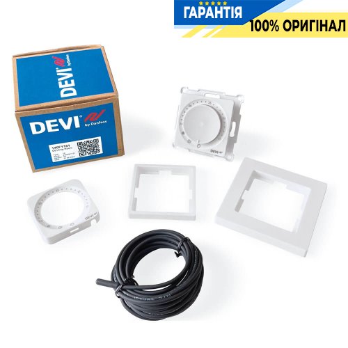 Терморегулятор для теплого пола Devi DEVIreg™ 140F1161 Room Bluetooth, белый